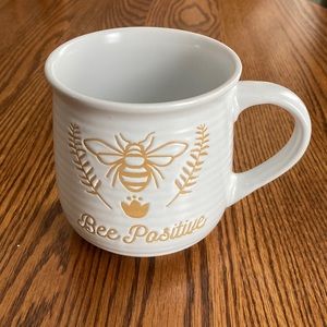 NWOT! Bee Positive Mug